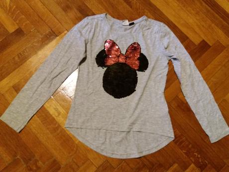 Tricko s minnie dlhy rukav 146/152, disney,152