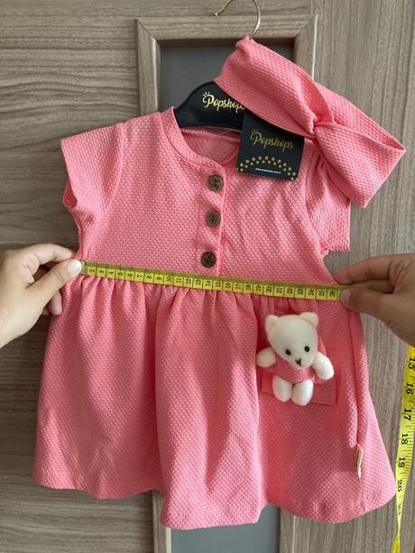 Šatky a čelenka 12-18m, 86