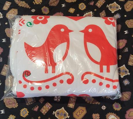 Biela vianočná deka,