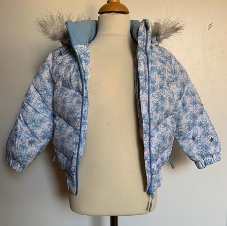 Skogstad dievčenská vetrovka s kvietkami, 98