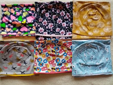 Upletove ciapky s nakrcnikom,