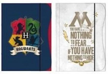 Obal s gumkou a4 harry potter,