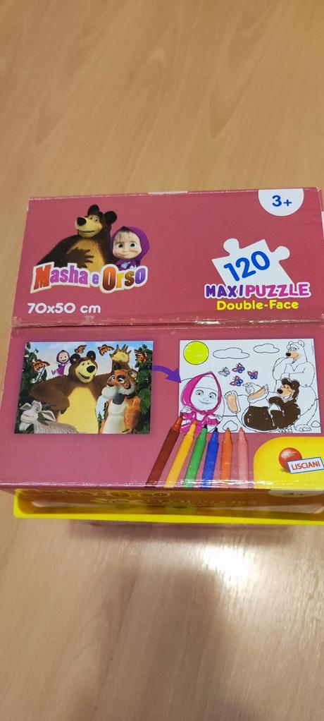 Masa a medved puzzle,