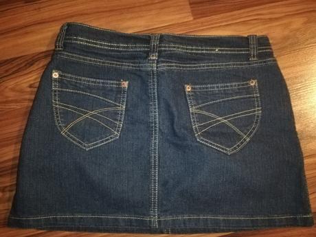 Džínsová mini sukňa, 38