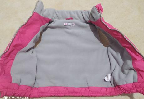 Teplejšia flísom podšitá vesta zn. tex, 116