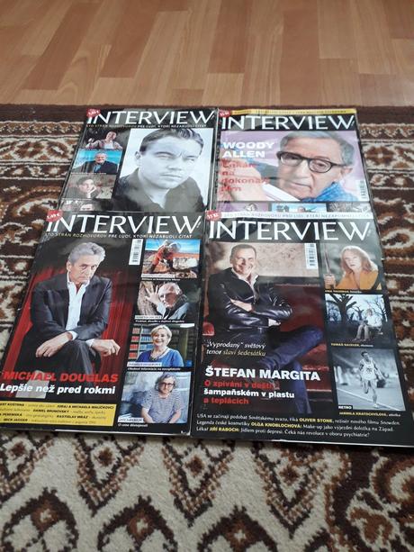 Časopisy interview,