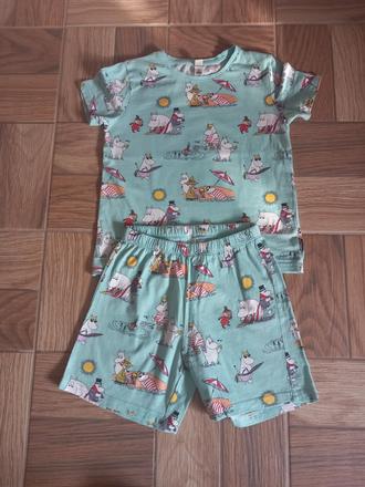 Pyzamo moomin, lindex,128