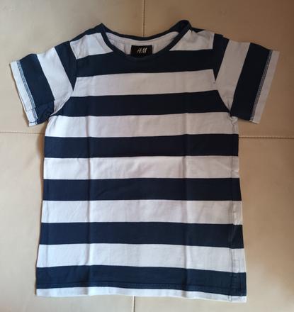 Tričko pruhy, h&m,110
