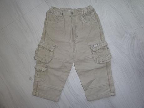 Menčestrové nohavice a tepláčky grátis, baby club,86