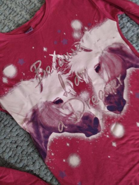 Tričko s koníkmi 134/140, 140