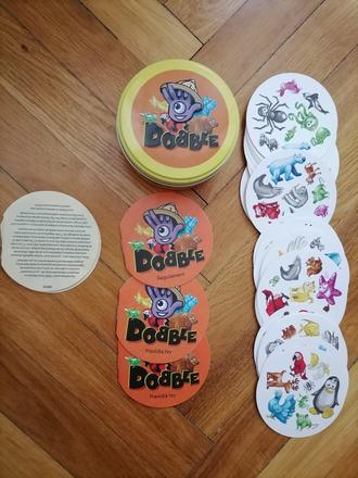 Dobble zoo - 5 hier v 1-nehrané, 
