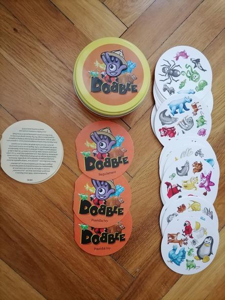 Dobble zoo - 5 hier v 1-nehrané, 