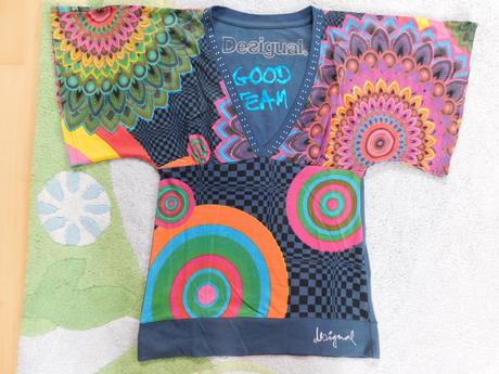 Bavlnený top desigual, desigual,m