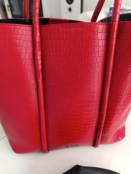 Kožená kabelka lasocki shopper, lasocki