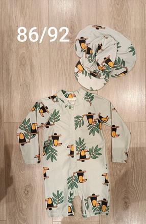 Plavkovy overal lindex uv 50 s čiapkou, lindex,86