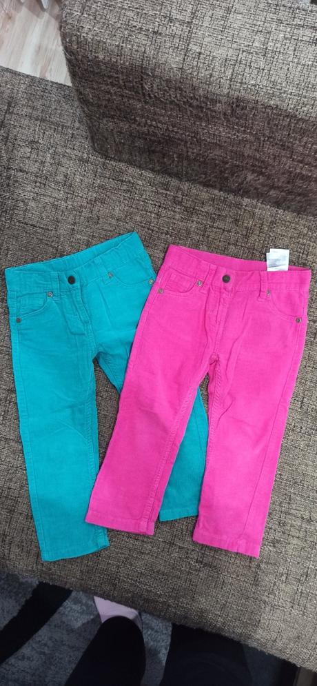 2x mensestrove nohavice, lupilu,92