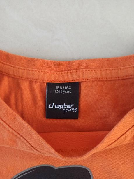 Oranžové tričko skejťácke, chapter young,158