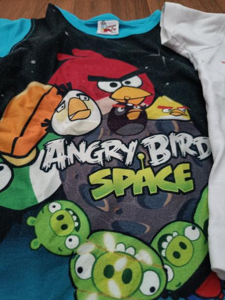Muž tričiek angry birds, veľ. 98/104, h&m,98