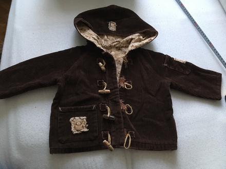 Milá menčestrová bundička s medvedíkmi, george,68