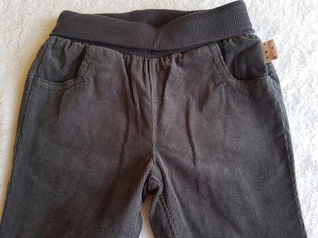 Podsite kordove nohavice, c&a,68