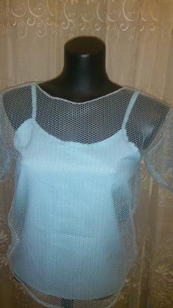 Modré tričko, veľkosť s/m, chantall,s