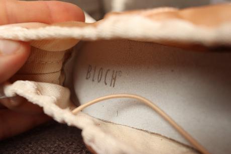 Nové baletné špičky (38,5) s príslušenstvom, bloch,38 / 39