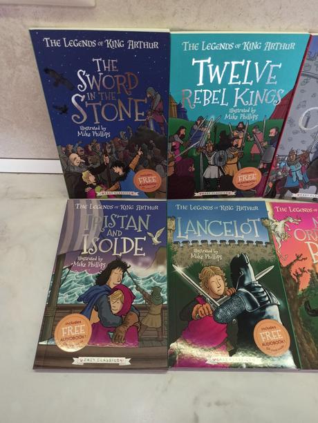 The legends of king arthur + qr audio kod, 