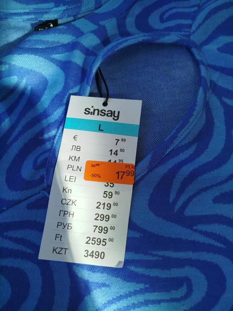 Crop top l, sinsay,40 / l