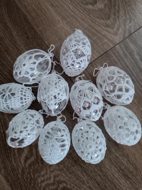 Háčkované vajíčka, 