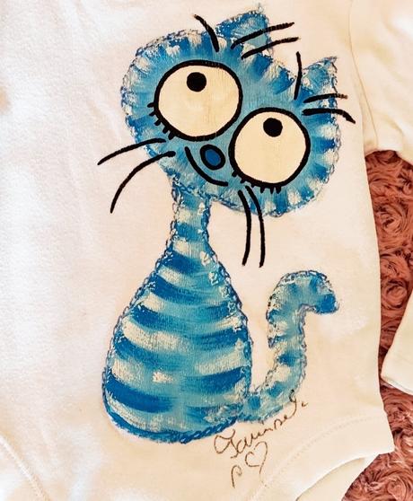 Ručne maľované body s mamičkou, f&f,68