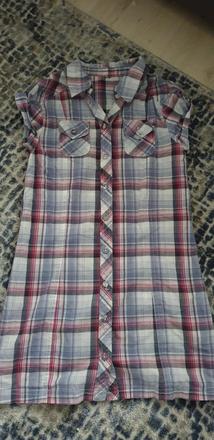 Košeľové šaty č.128, 128