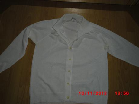 Sveter biely, xl