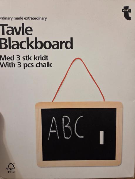 Malá tabuľka na písanie kriedou, 