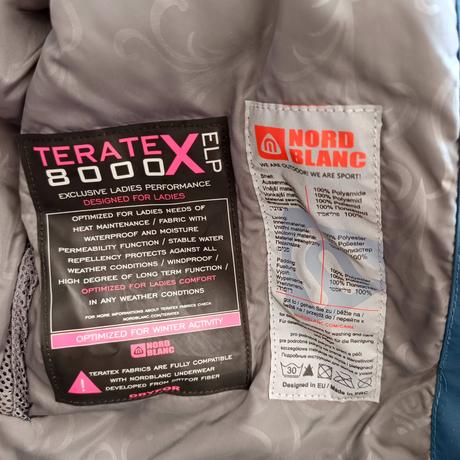 Lyžiarska vetrovka, nordblanc,36