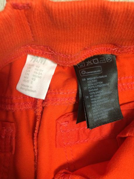 Nohavice chlapčenské h&m č.92, 1,5-2y, h&m,92