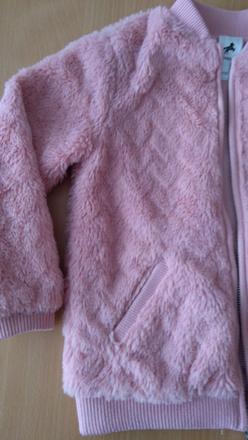 Plyšová bunda, palomino,110