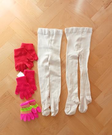 Balík pančuchy+ rukavice, 104–116