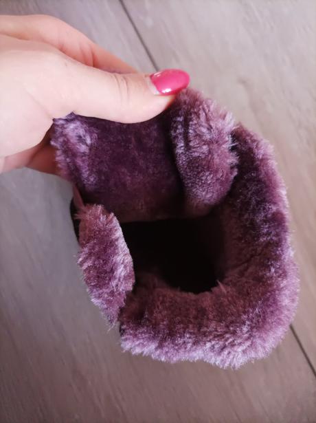 Zimné čižmičky fialové clibee v.25, 25