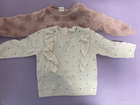 Mikina a svetrik hm, h&m,80