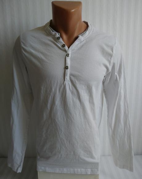 Pánske biele tričko, basics, basics,s