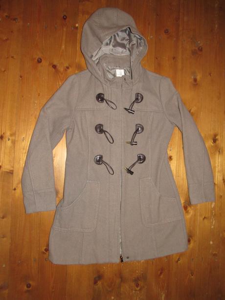 Duffle vlnený kabát s kapucňou, camaieu,m