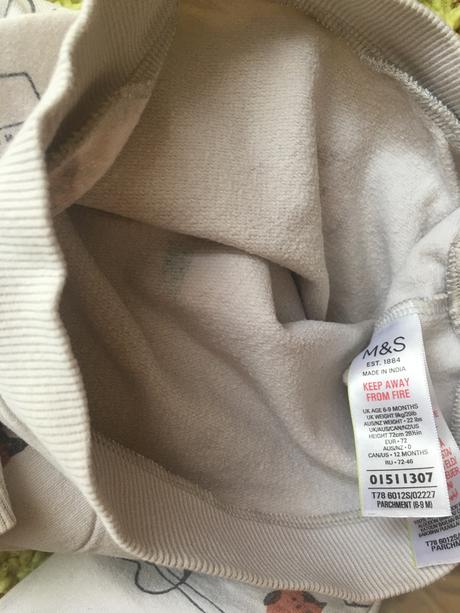 Mikina m&s 74, marks & spencer,74