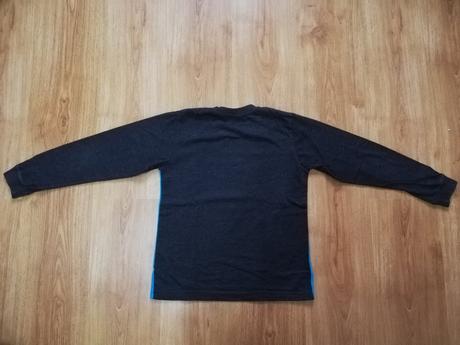 Šedomodre tričko, ajs,140