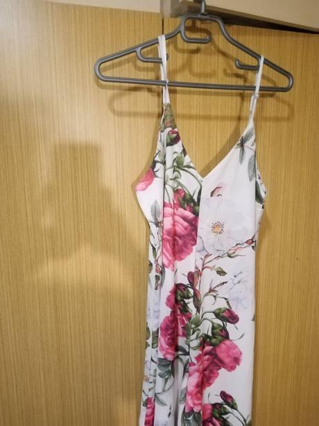 Dámsky široký kvietkovany overal, 