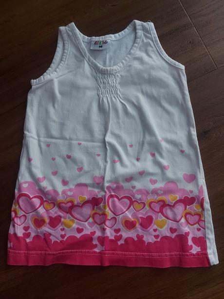 Tielko so srdieckami 98/104, kiki&koko,104