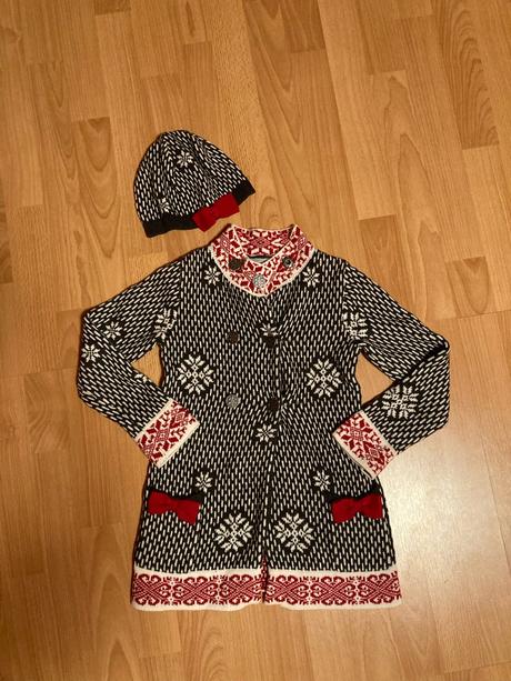 Dievčenský kardigán, 116