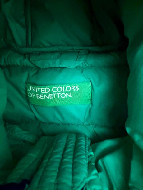 Benetton vetrovka unisex zelená 146/152, benetton,152