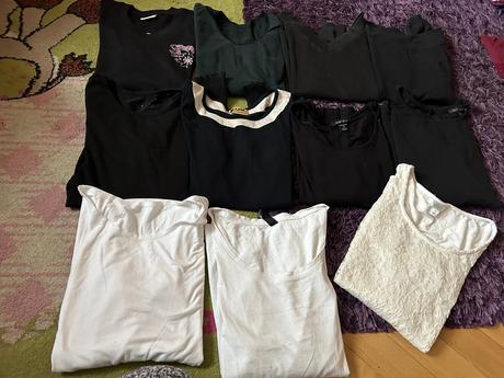 Sada 11 ks tričiek s dlhým rukávom veľ. xs/s, xs