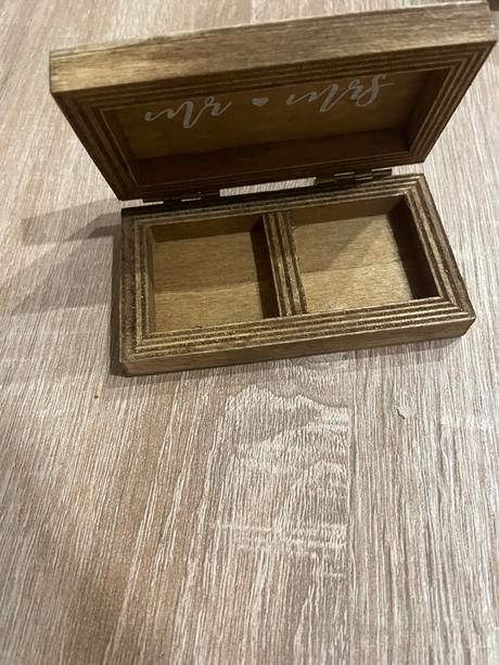 Krabička we do na obrúčky, 