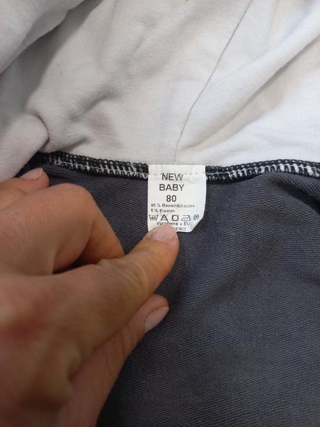 Teplakovy overal, new baby, 80, new baby,80